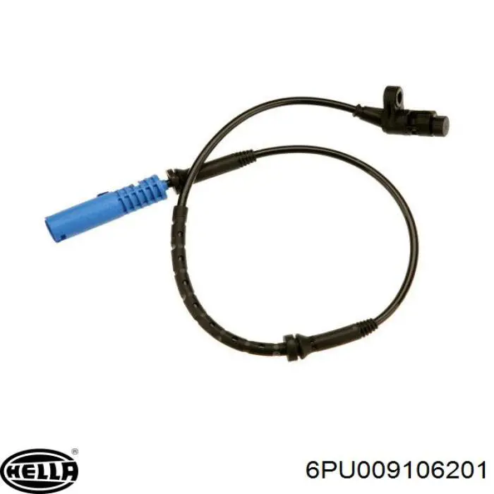 Sensor ABS delantero 6PU009106201 HELLA