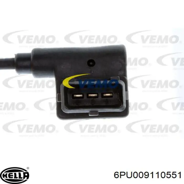 Датчик положения коленчатого вала HELLA 6PU009110551 цена, от 25.99 USD