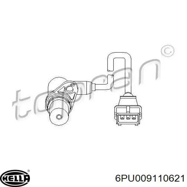 Датчик положения коленвала Opel 90458251