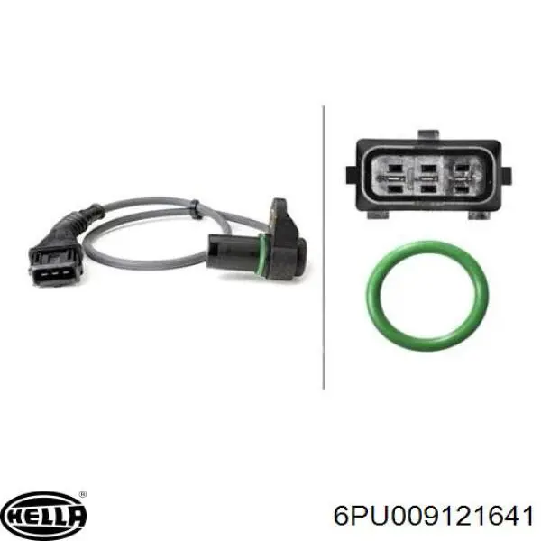 Датчик положения распредвала HELLA 6PU009121641