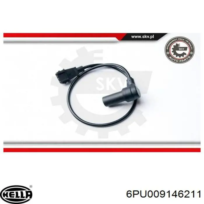 Датчик положения коленвала HELLA 6PU009146211