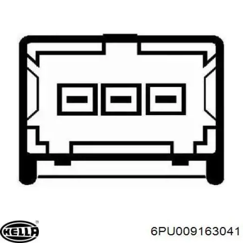 Датчик распредвала 6PU009163041 HELLA