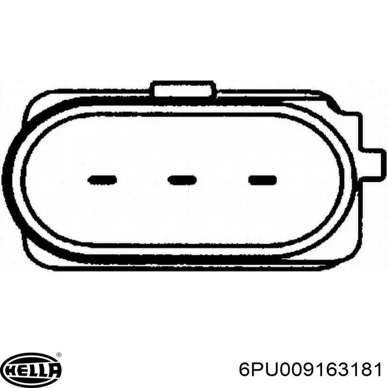 Датчик положения коленчатого вала HELLA 6PU009163181 цена, от 22.80 USD