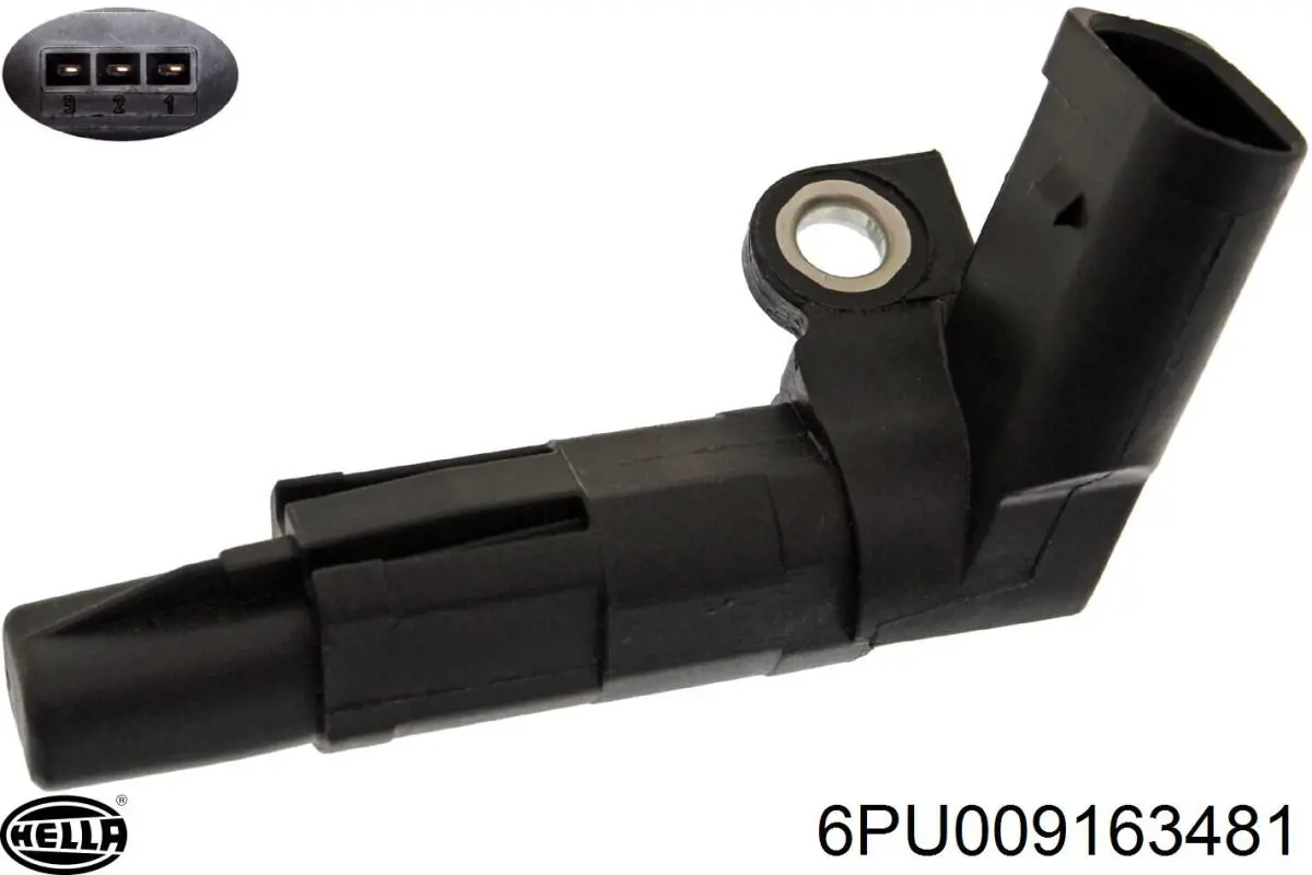 Датчик положения коленчатого вала HELLA 6PU009163481 цена, от 24.61 USD