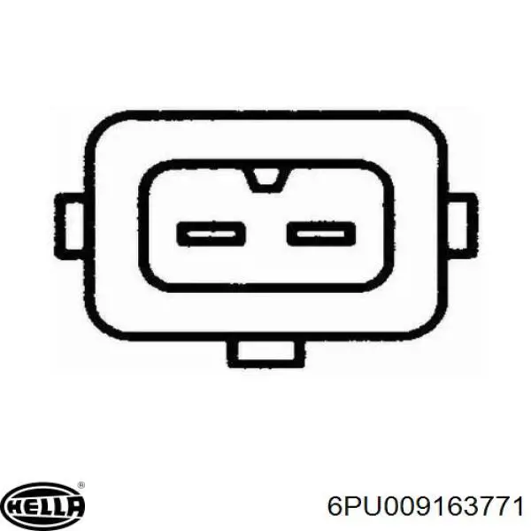 Датчик коленвала 6PU009163771 HELLA