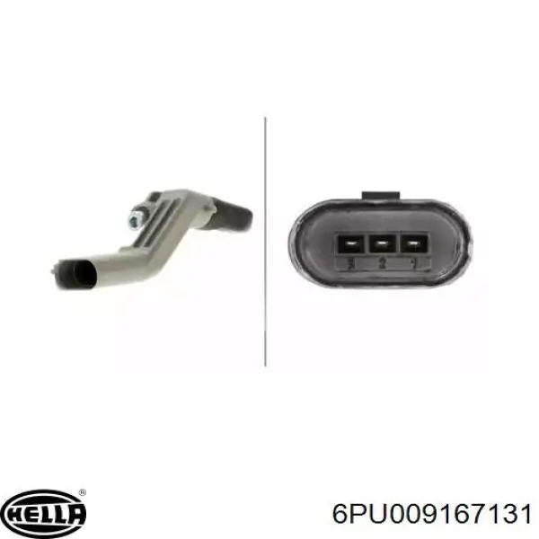 Купить 6PU009167131 HELLA Датчик оборотов коленвала