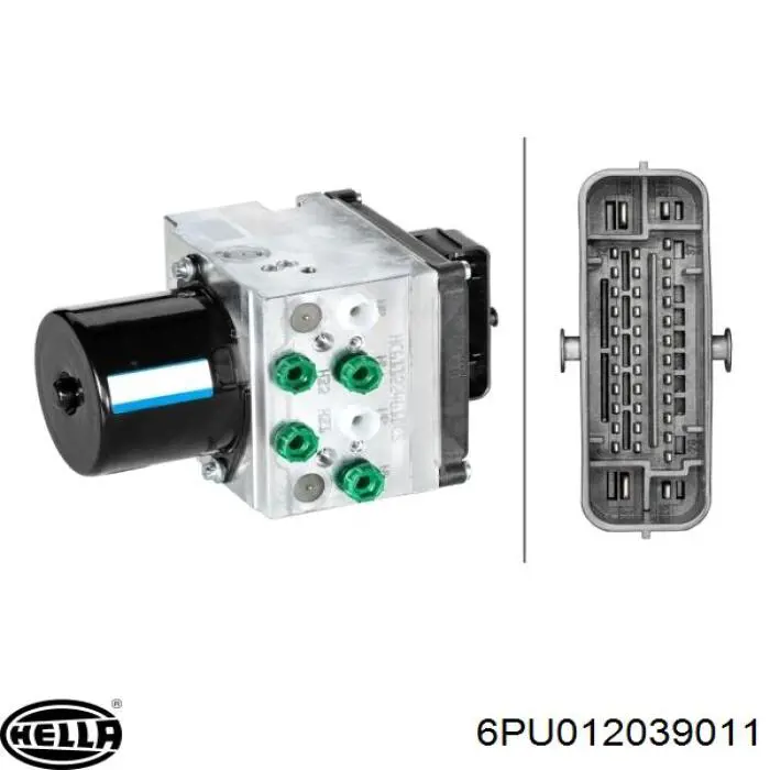 Купить 6PU012039011 HELLA Датчик ABS передний левый