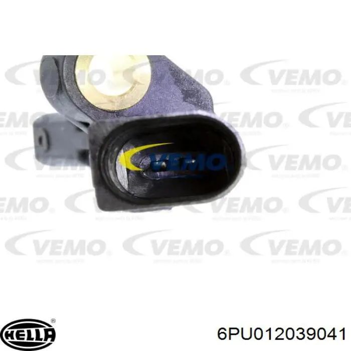 Купить 6PU012039041 HELLA Датчик АБС задний правый