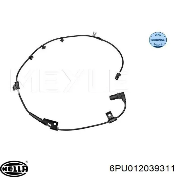 Датчик АБС (ABS) передний левый 6PU012039311 HELLA