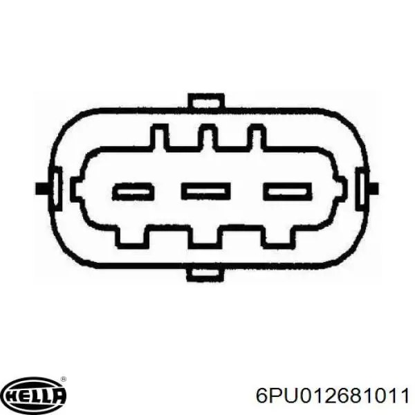 Датчик фаз HELLA 6PU012681011 цена, от 21.44 USD