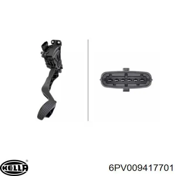 Педали газа на Fiat Albea  172
