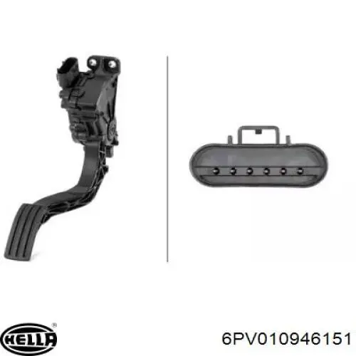 Педаль газа (акселератора) Ford 1530737 цена, от 9.02 USD