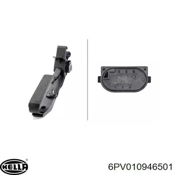 Педаль газа (акселератора) Mercedes A2033001004 цена, от 211.12 USD