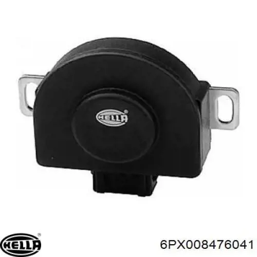 Sensor de posição da válvula de borboleta (potenciômetro) 6PX008476041 HELLA