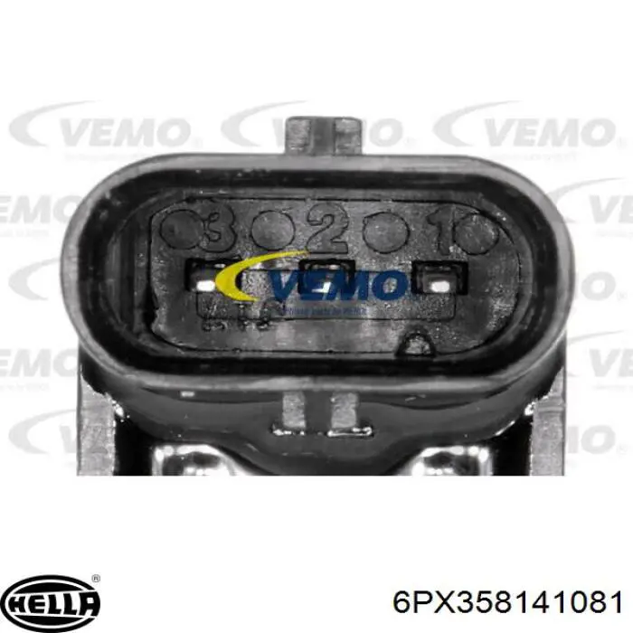 Датчик парктроника боковой HELLA 6PX358141081 цена, от 37.86 USD