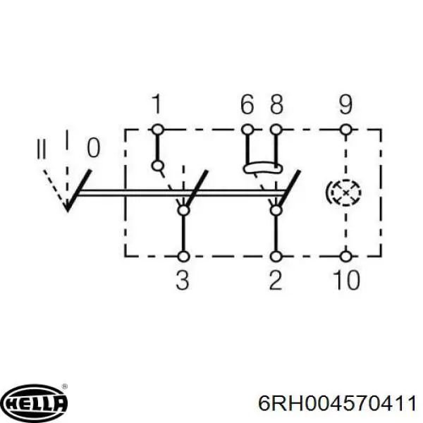 Купить 6RH004570411 HELLA 