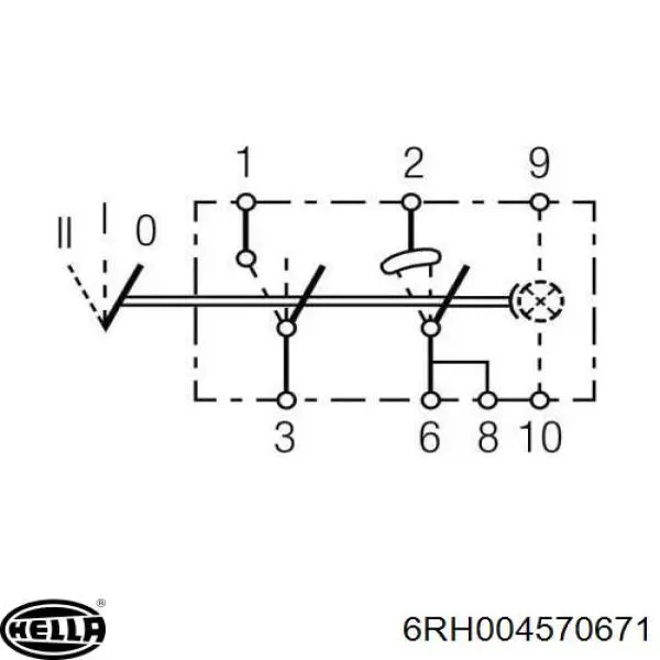 Купить 6RH004570671 HELLA 