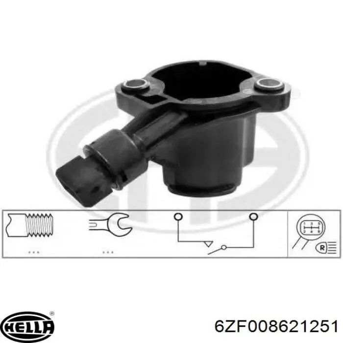 Датчик заднего хода 6ZF008621251 HELLA