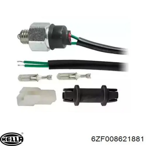 Датчик включения фонарей заднего хода 6ZF008621881 HELLA