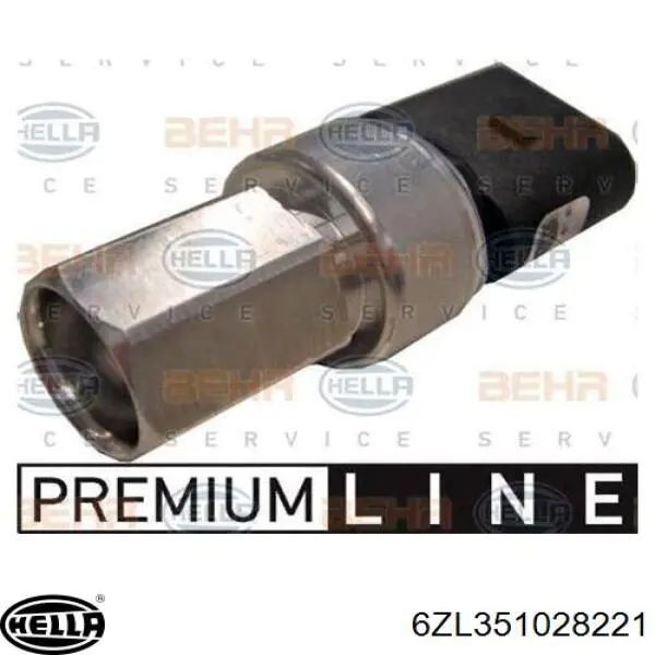 Датчик кондиционера HELLA 6ZL351028221