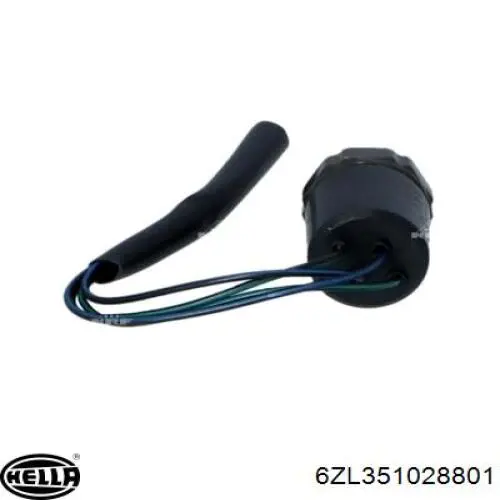 6ZL351028801 HELLA Клапан давления кондиционера