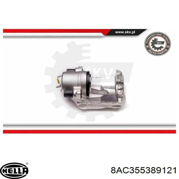 Тормозной суппорт HELLA 8AC355389121 цена, от 39.52 USD