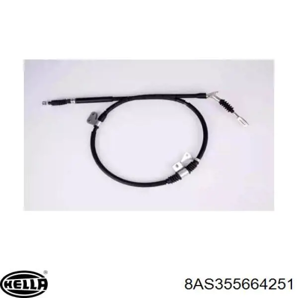 Трос стояночного тормоза задний правый Mazda G21744410G цена, от 25.85 USD