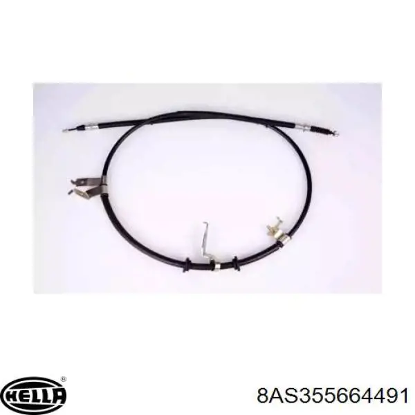 Задний правый трос ручника C23644410E Mazda