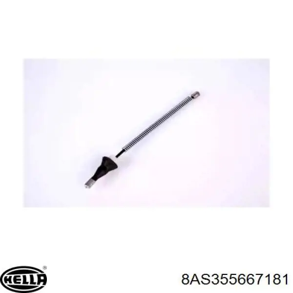 Cable de freno de mano trasero derecho/izquierdo 8AS355667181 HELLA