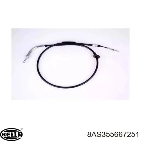 Передний трос ручника BCK02 Japan Parts
