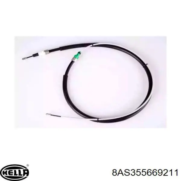 Задний трос ручника 814038132 Triscan