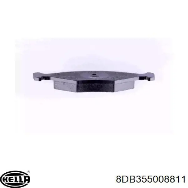 Передние тормозные колодки 8DB355008811 HELLA