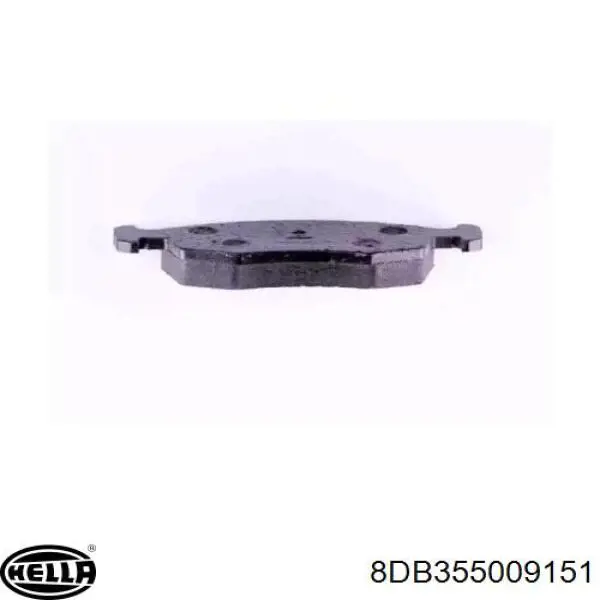 Передние тормозные колодки 8DB355009151 HELLA