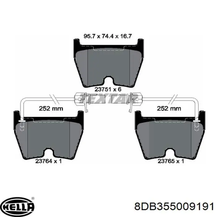 Передние тормозные колодки DP41513R EBC Brakes