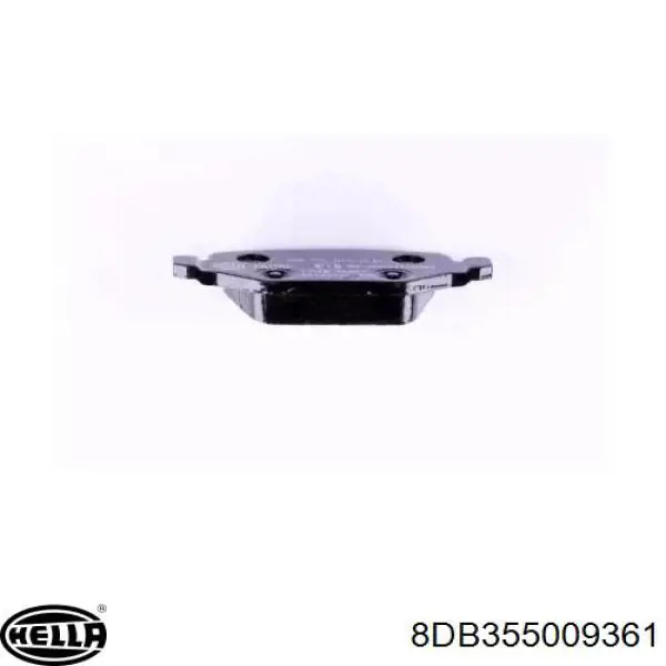 Задние тормозные колодки 8DB355009361 HELLA