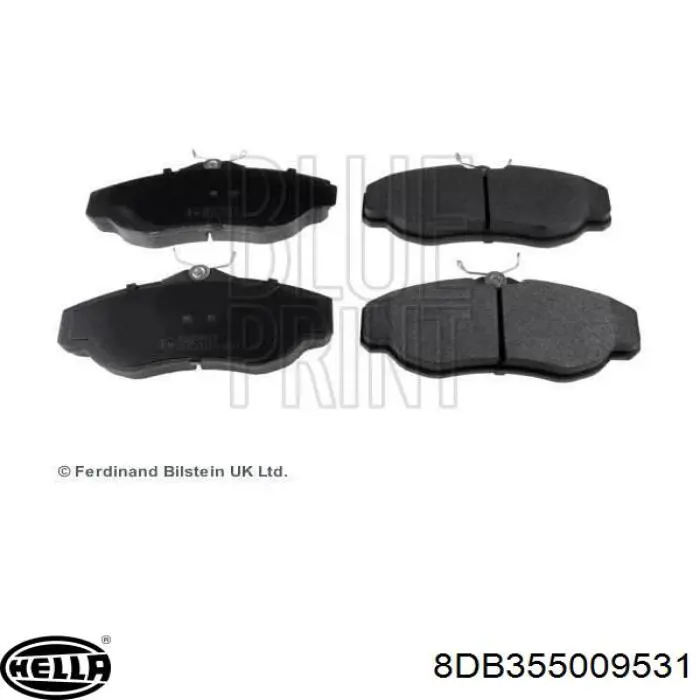 Передние тормозные колодки SFP500150 Land Rover