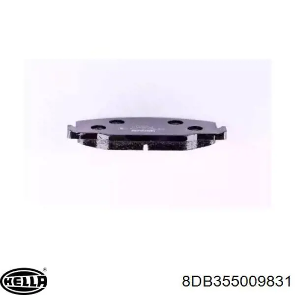 Передние тормозные колодки 8DB355009831 HELLA