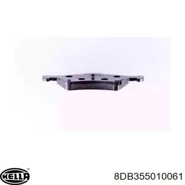 Передние тормозные колодки 8DB355010061 HELLA