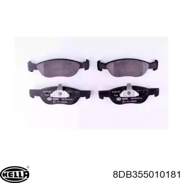 Тормозные колодки VALEO 302104