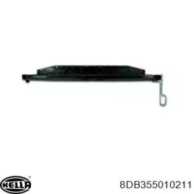 Купить 8DB355010211 HELLA Колодки тормозные