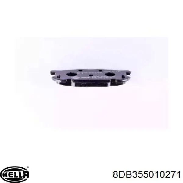 Задние тормозные колодки 8DB355010271 HELLA