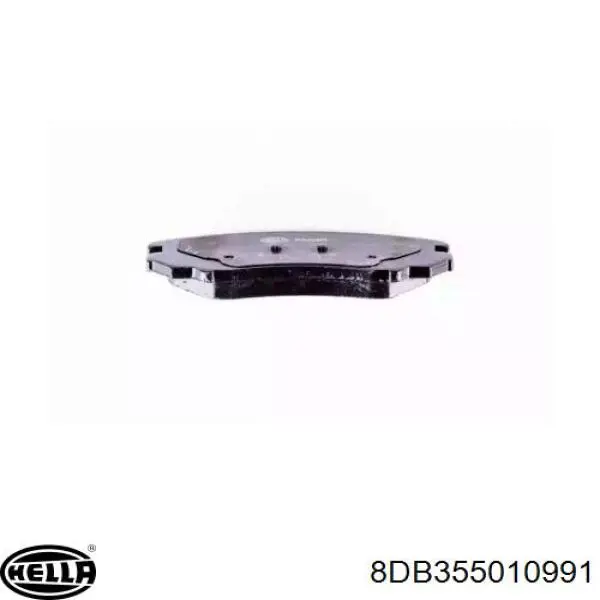 Купить 8DB355010991 HELLA Колодки тормозные