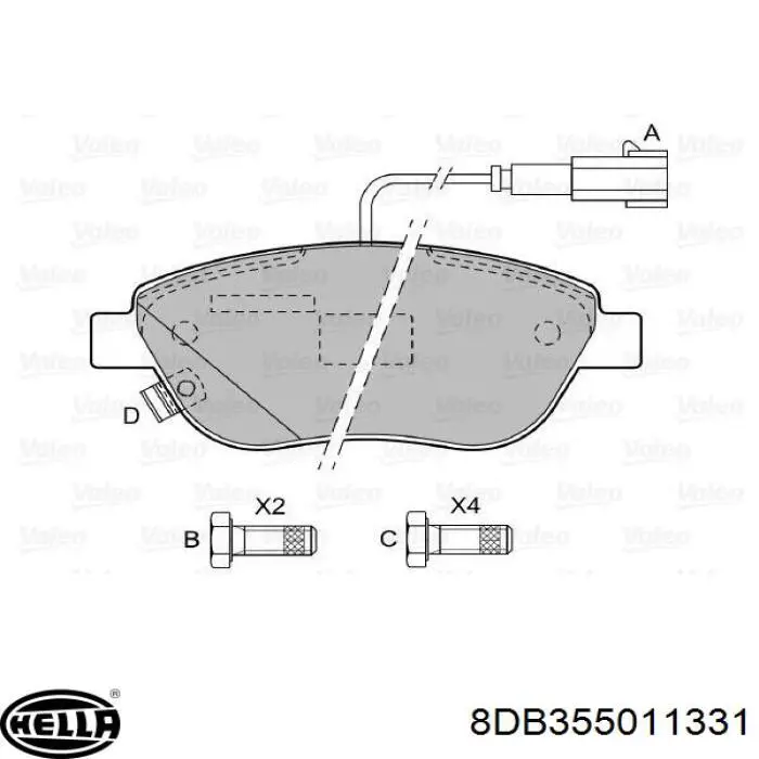 Колодки Jurid/Bendix BPD1475 цена, от 26.78 USD