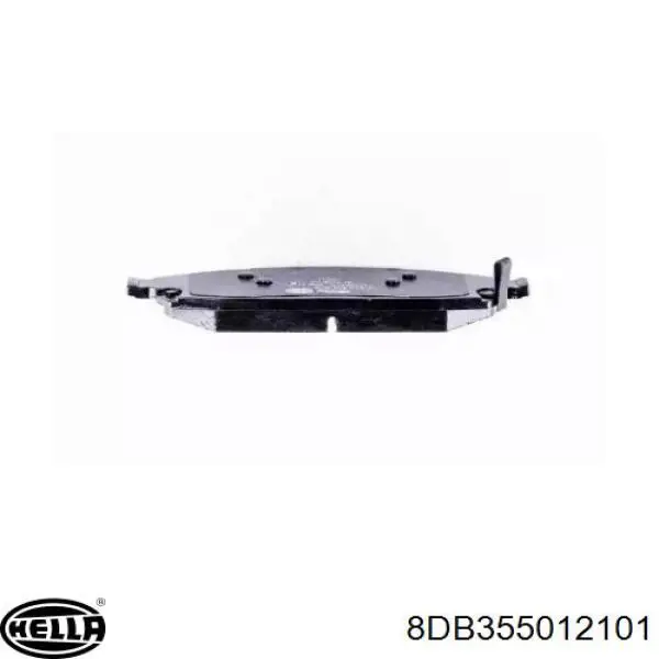 Купить 8DB355012101 HELLA Колодки тормозные