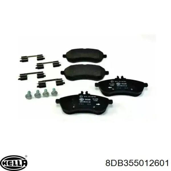 Колодки HELLA 8DB355012601 цена, от 55.28 USD
