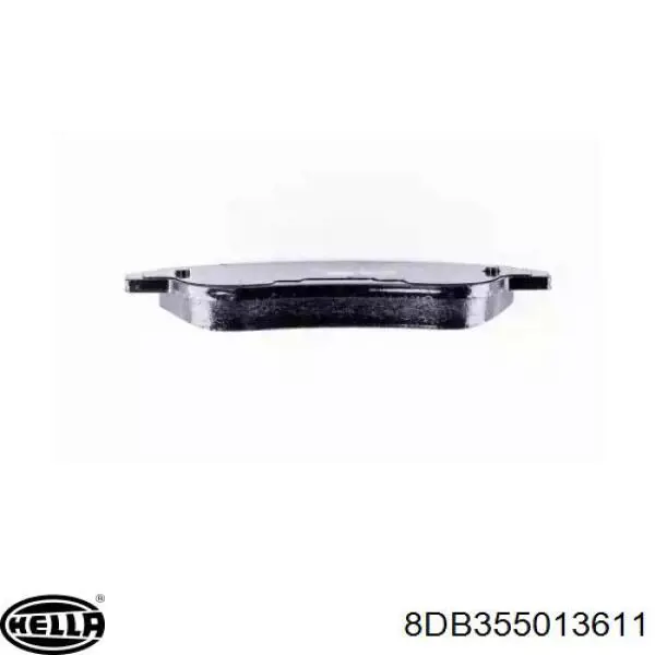 Купить 8DB355013611 HELLA Колодки тормозные