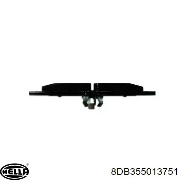 Купить 8DB355013751 HELLA Колодки тормозные