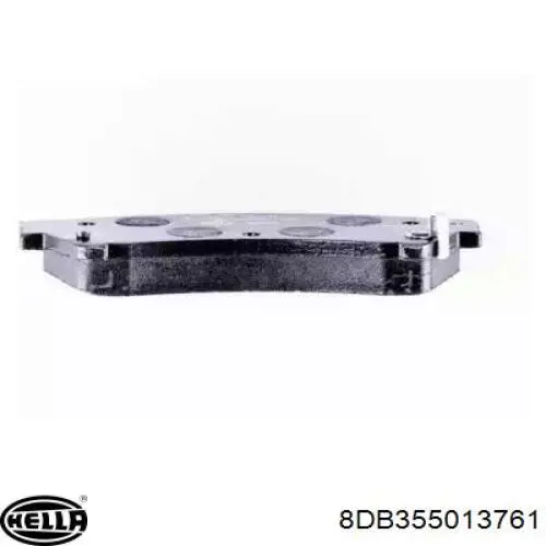 Колодки HELLA 8DB355013761 цена, от 31.78 USD