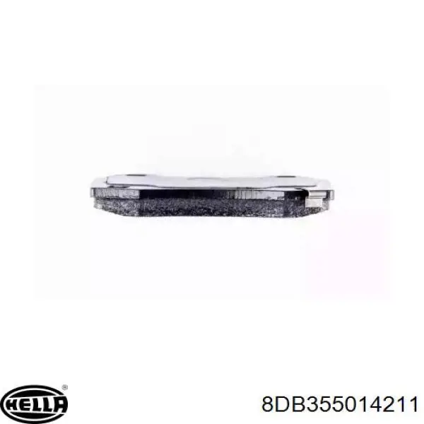 Задние тормозные колодки 19137368 Opel