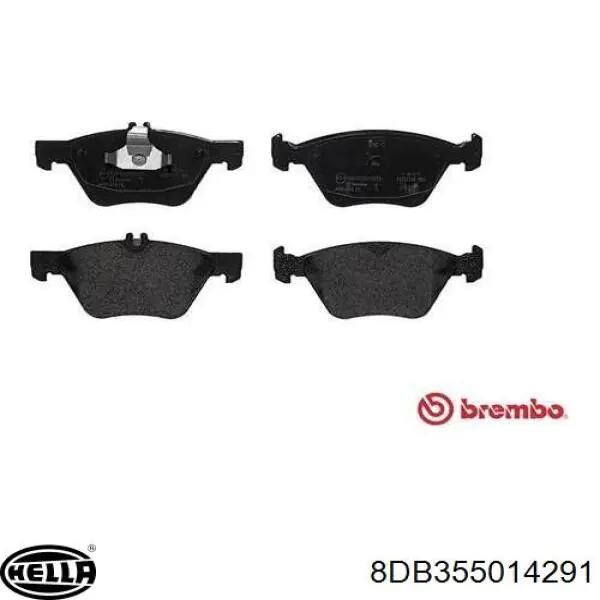 Тормозные колодки ABS 35043